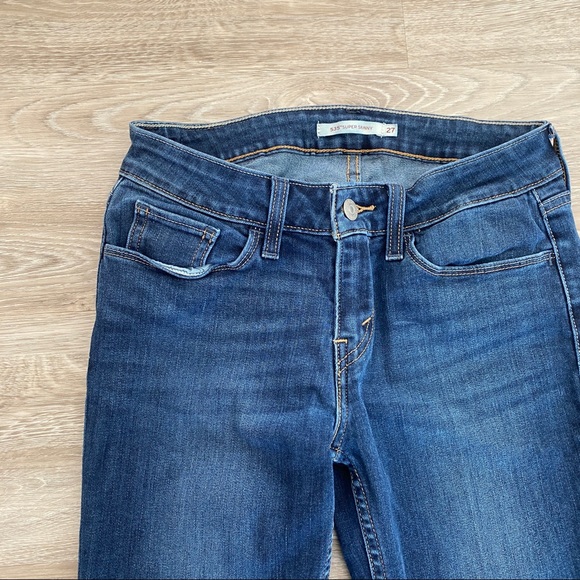 Levi’s 535 Super Skinny Size 27 - Picture 5 of 8